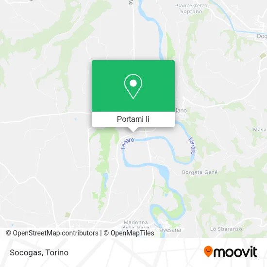 Mappa Socogas