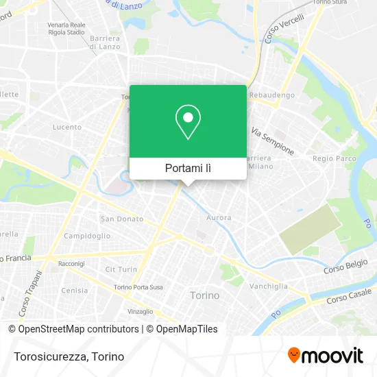 Mappa Torosicurezza