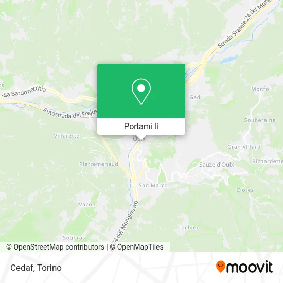 Mappa Cedaf