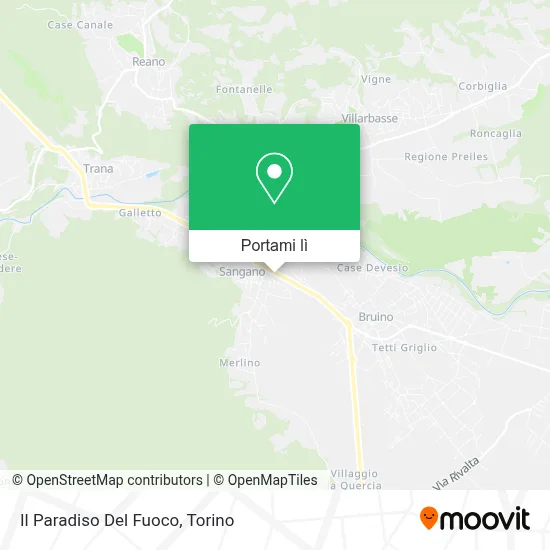 Mappa Il Paradiso Del Fuoco