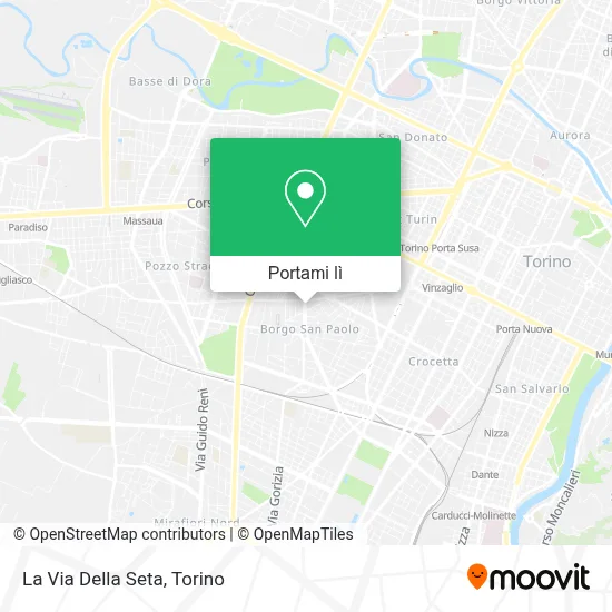 Mappa La Via Della Seta
