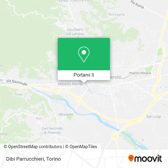 Mappa Dibi Parrucchieri