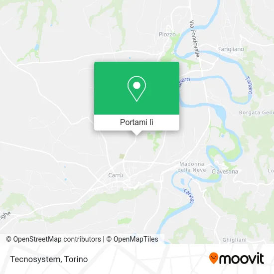 Mappa Tecnosystem