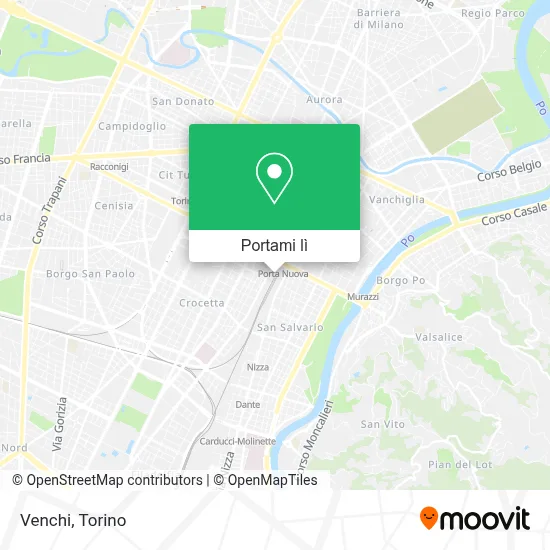 Mappa Venchi
