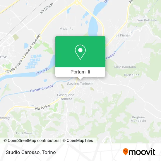 Mappa Studio Carosso