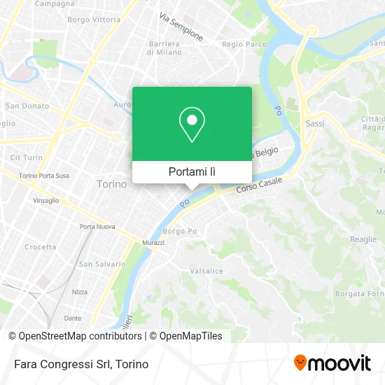 Mappa Fara Congressi Srl