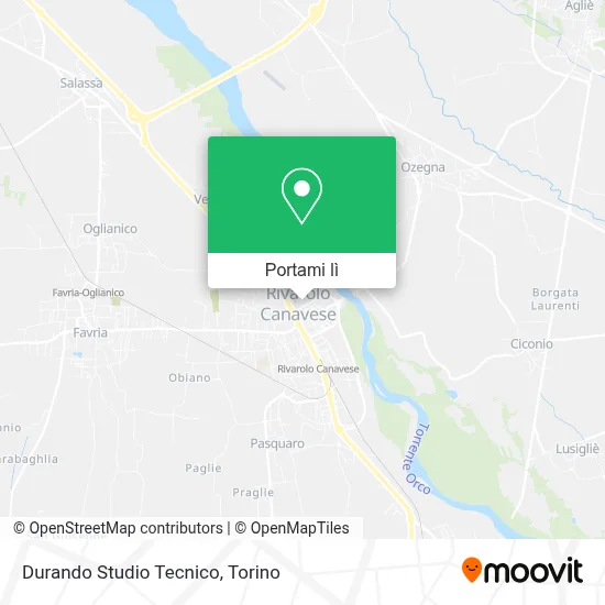 Mappa Durando Studio Tecnico