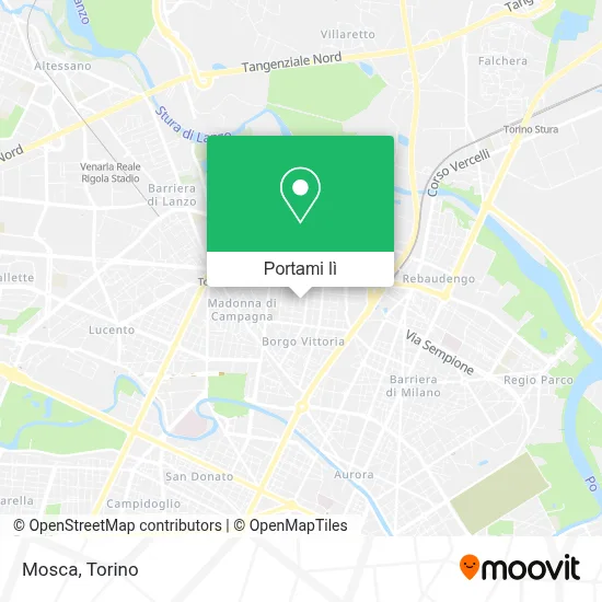 Mappa Mosca