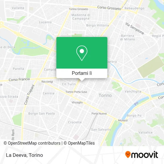 Mappa La Deeva
