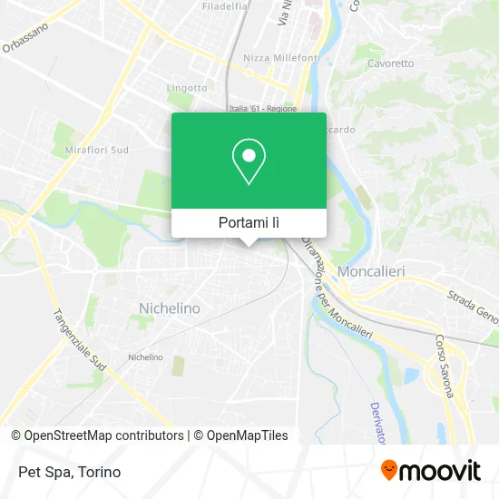 Mappa Pet Spa