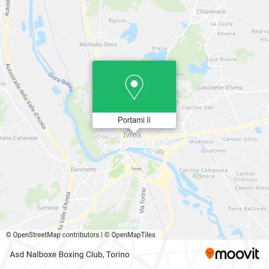 Mappa Asd Nalboxe Boxing Club