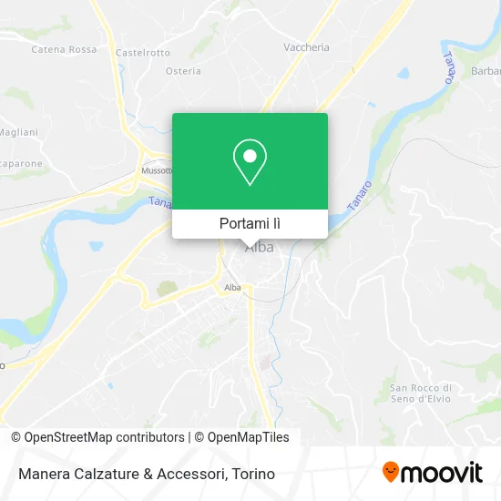 Mappa Manera Calzature & Accessori