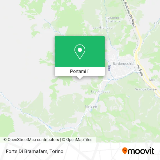 Mappa Forte Di Bramafam