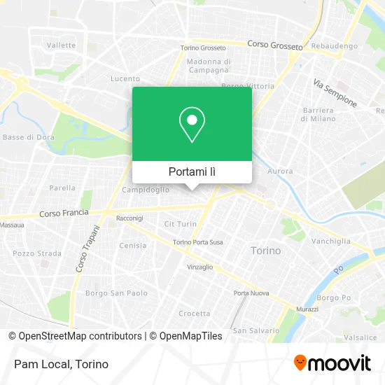 Mappa Pam Local