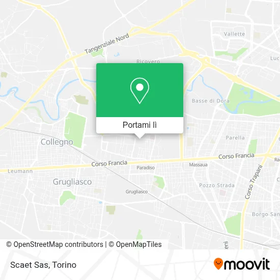 Mappa Scaet Sas