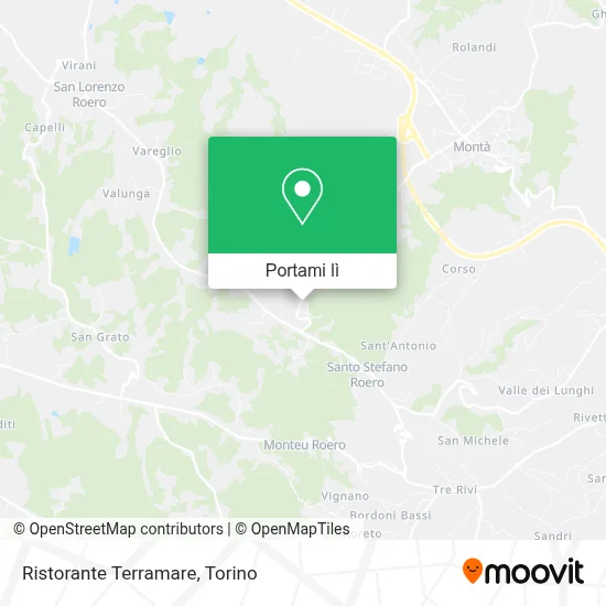 Mappa Ristorante Terramare