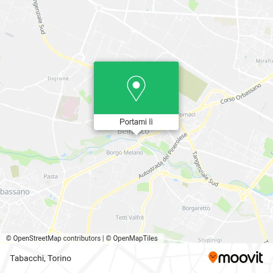 Mappa Tabacchi