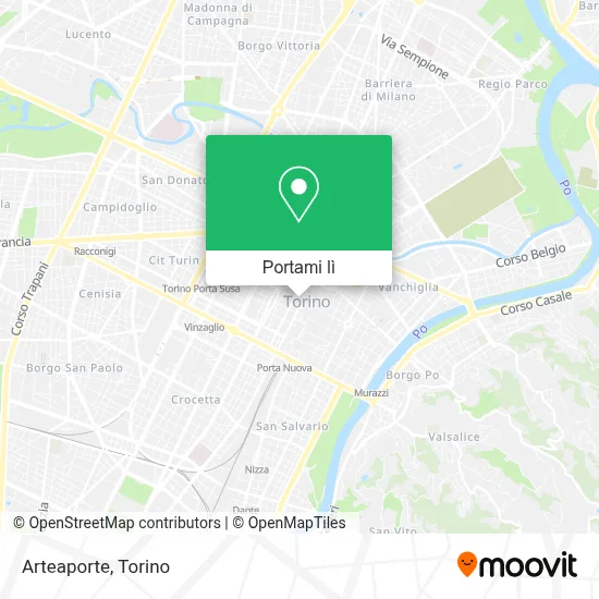 Mappa Arteaporte