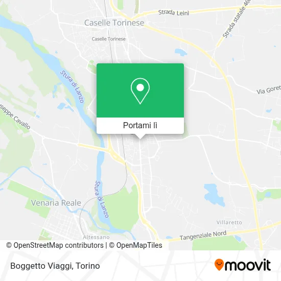 Mappa Boggetto Viaggi