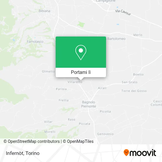 Mappa Infernòt
