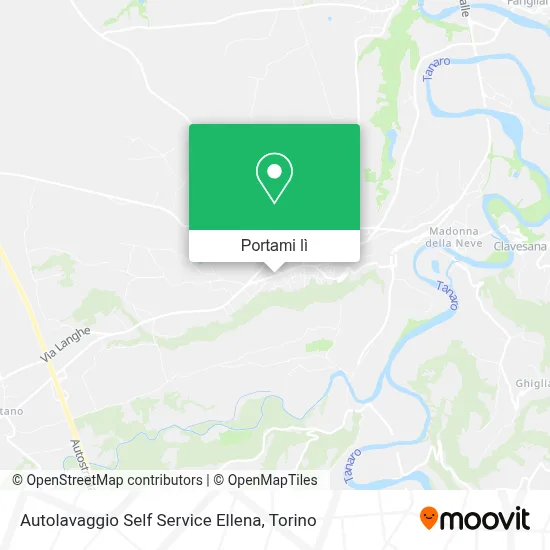 Mappa Autolavaggio Self Service Ellena