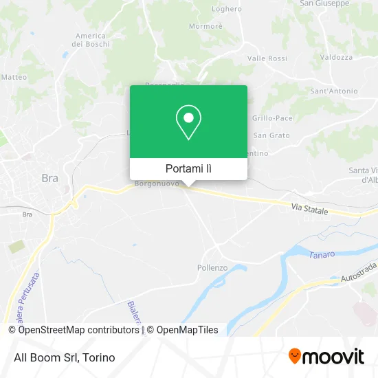 Mappa All Boom Srl