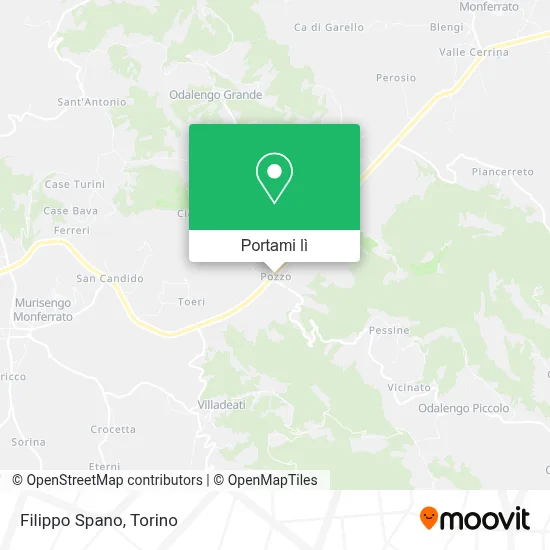 Mappa Filippo Spano