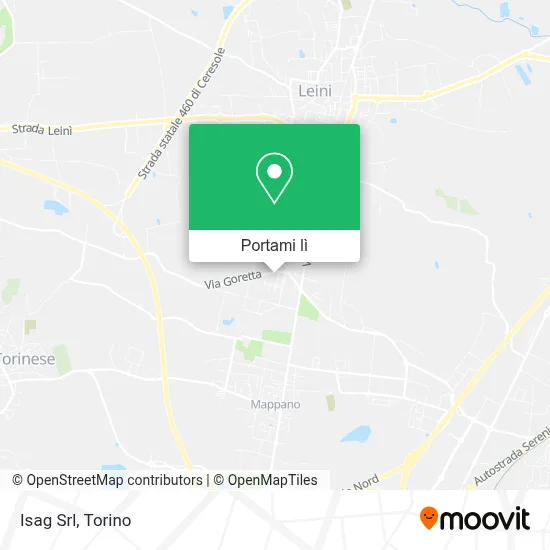 Mappa Isag Srl