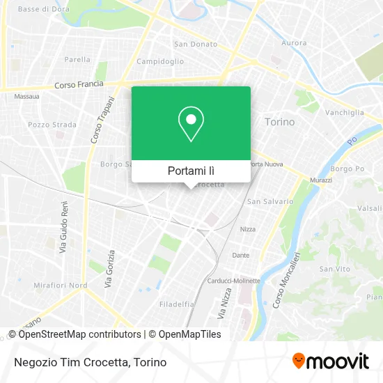 Mappa Negozio Tim Crocetta