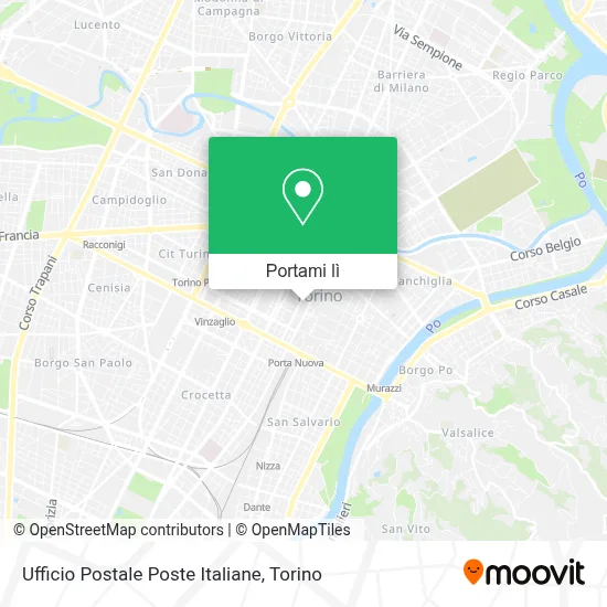 Mappa Ufficio Postale Poste Italiane