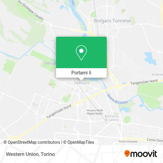 Mappa Western Union