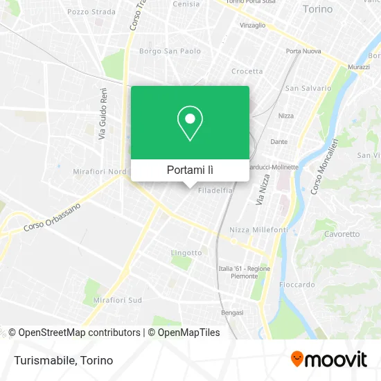 Mappa Turismabile