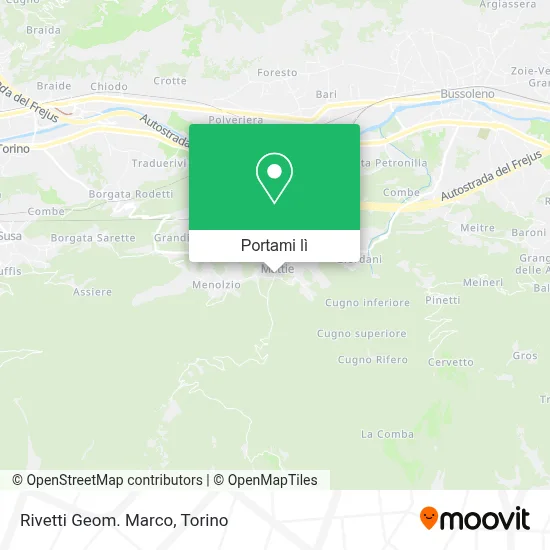 Mappa Rivetti Geom. Marco