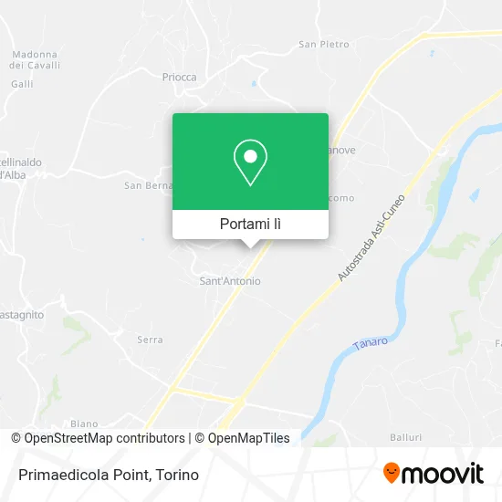 Mappa Primaedicola Point