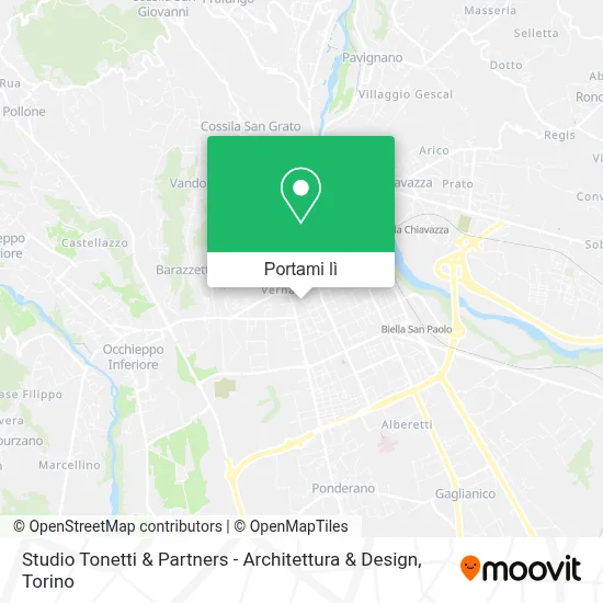 Mappa Studio Tonetti & Partners - Architettura & Design