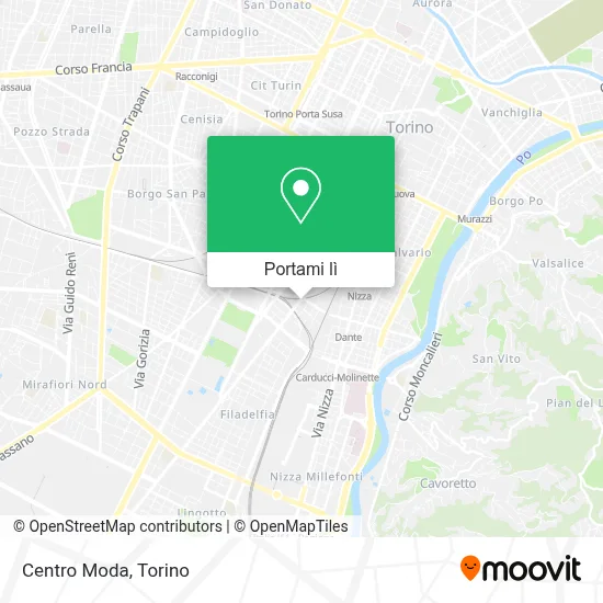 Mappa Centro Moda