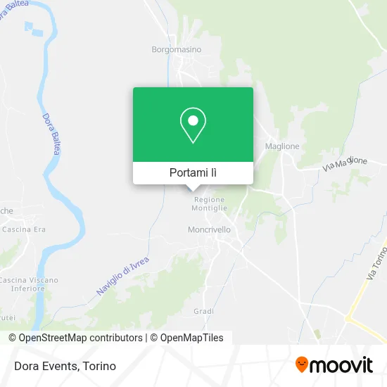 Mappa Dora Events