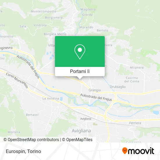 Mappa Eurospin