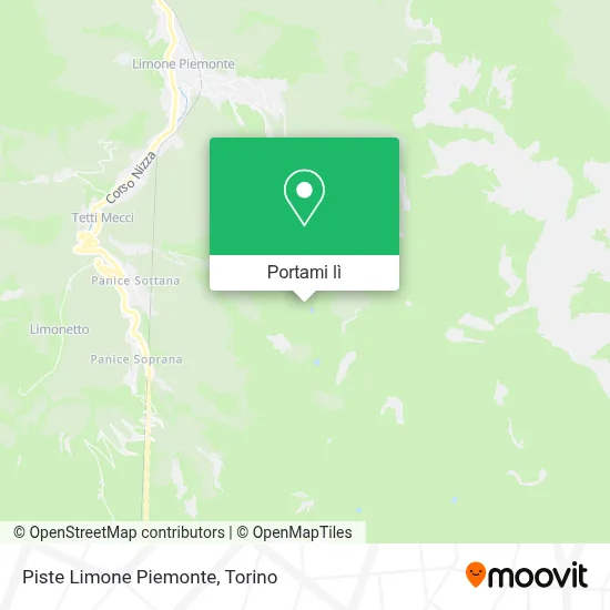 Mappa Piste Limone Piemonte