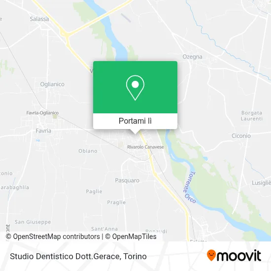 Mappa Studio Dentistico Dott.Gerace