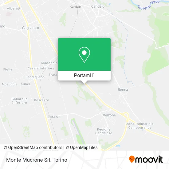 Mappa Monte Mucrone Srl