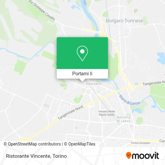 Mappa Ristorante Vincente