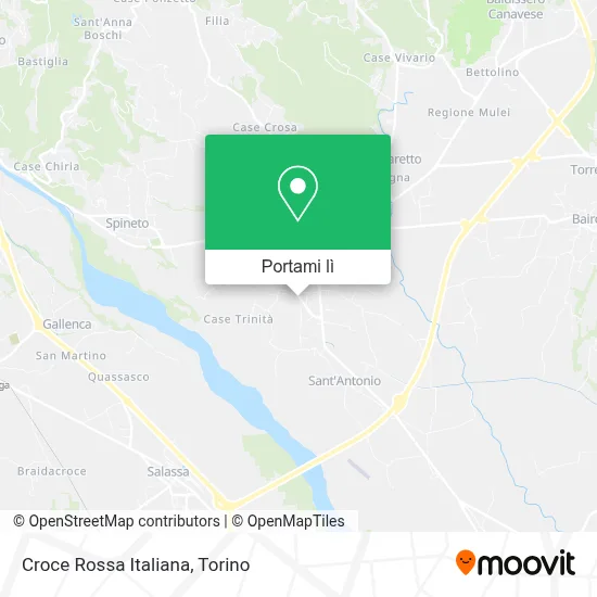Mappa Croce Rossa Italiana