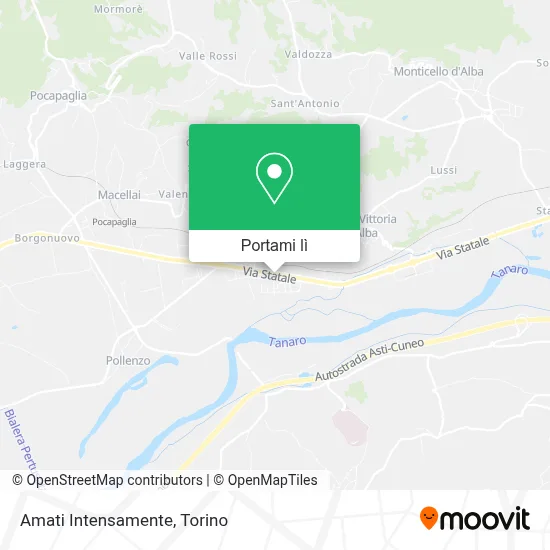 Mappa Amati Intensamente