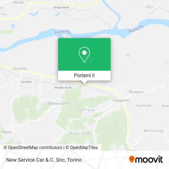 Mappa New Service Car & C. Snc