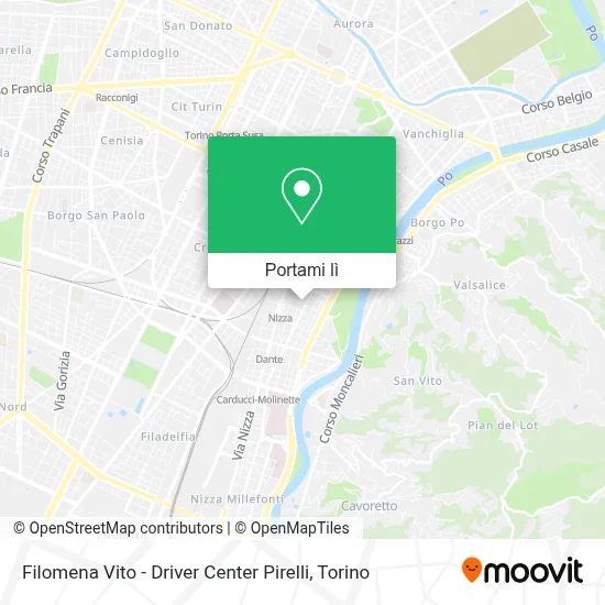 Mappa Filomena Vito - Driver Center Pirelli