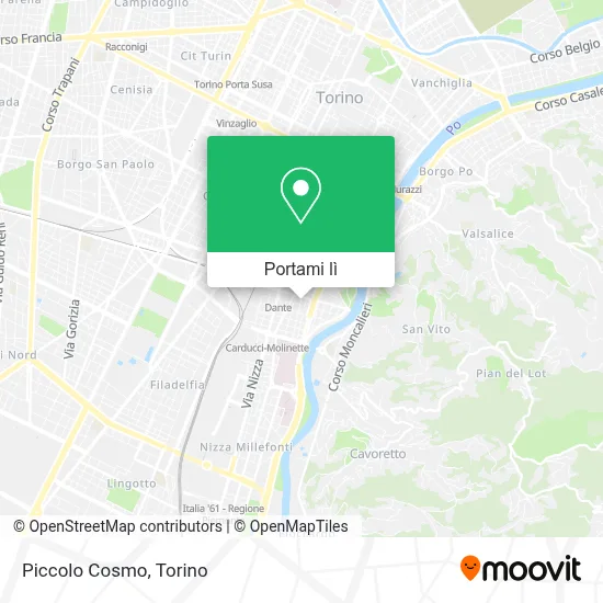 Mappa Piccolo Cosmo
