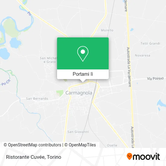 Mappa Ristorante Cuvée