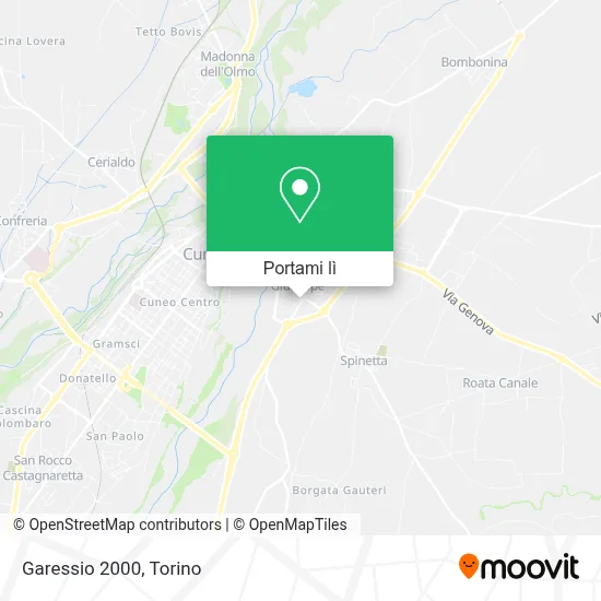 Mappa Garessio 2000