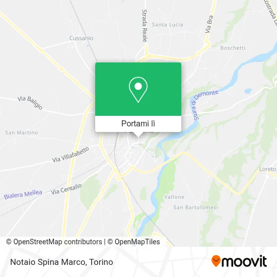 Mappa Notaio Spina Marco
